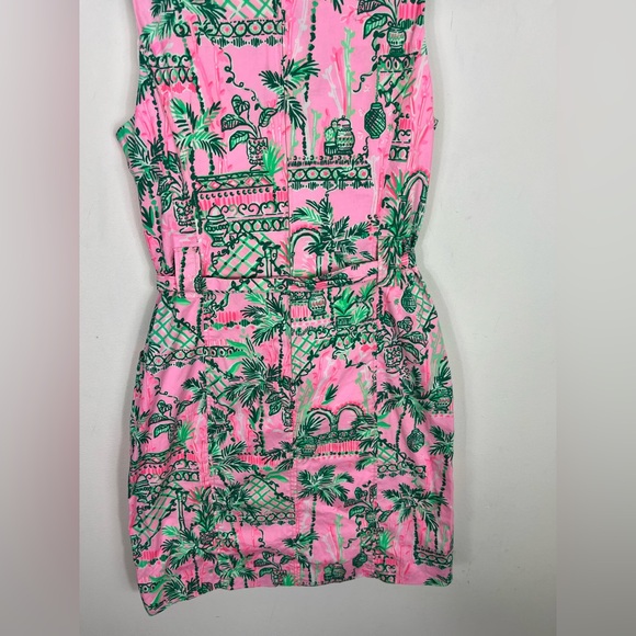 Lilly Pulitzer Gulianna Stretch Cotton Shift Dress Sz 0 - Picture 12 of 15